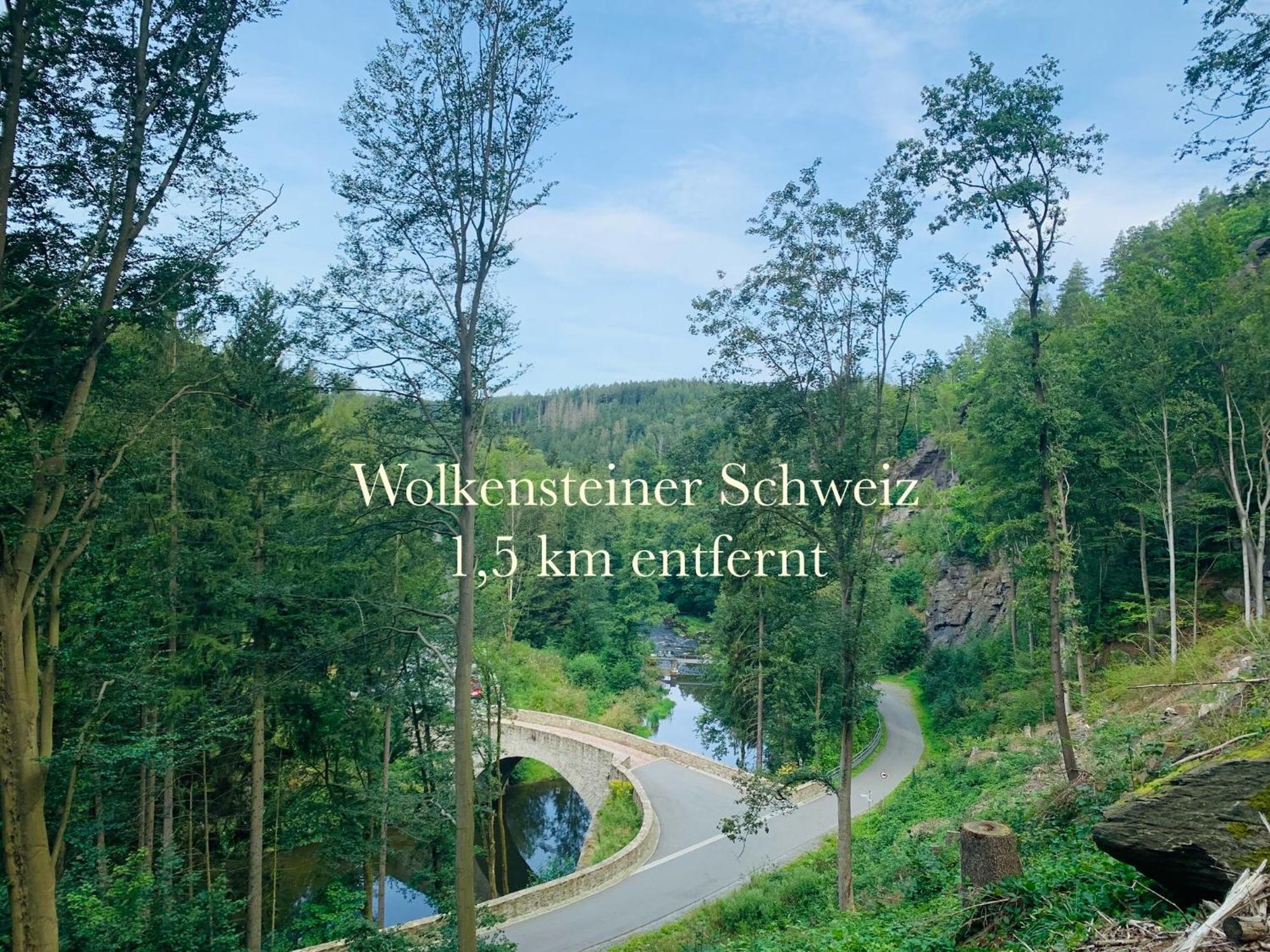 Am Schloss Wolkenstein, 86M2, 3Br, Babybett, Office Exterior photo
